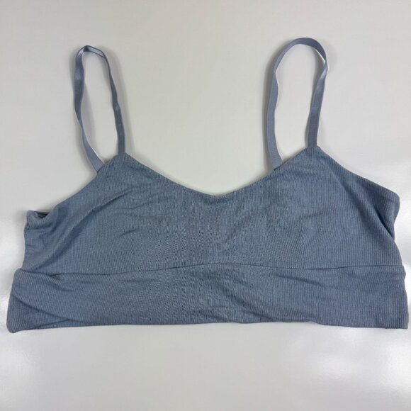 Athleta Well Rested Rib Sleep Bra Large Bundle of 2 Bralettes Modal Cozy Comfy - Picture 7 of 10